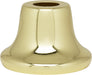 SATCO/NUVO Flanged Steel Neck 7/16 Inch Hole 1 Inch Height 13/16 Inch Top 1-3/8 Inch Bottom Seats Brass Plated Finish (90-2190)