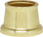 SATCO/NUVO Flanged Steel Necks 9/16 Inch Hole 9/16 Inch Height 11/16 Inch Top 7/8 Inch Bottom Brass Plated Finish (90-2232)