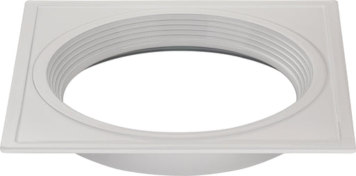 SATCO/NUVO Freedom Square 4 Inch Trim Option For 4 Inch Base Unit White Finish (S9526)