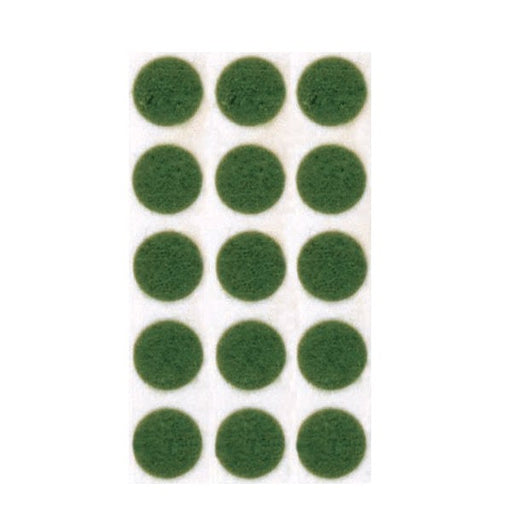 SATCO/NUVO Green Felt 1/2 Inch Dots Sold By Roll Only 1000 Per Roll (90-487)