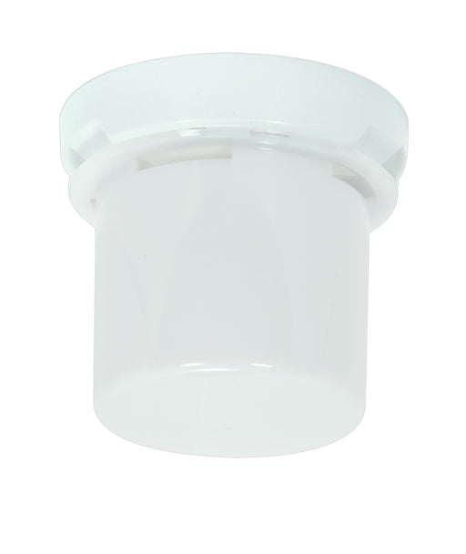 SATCO/NUVO Gu24 Base Squat Keyless Fluorescent Ceiling Fixture With Twist-On Lexan Lens (90-2631)