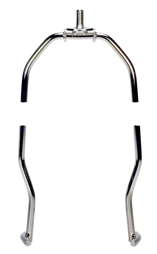 SATCO/NUVO Heavy Duty Harp Polished Nickel Finish 8 Inch Height 1/4-27 Thread (90-2251)