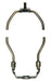 SATCO/NUVO Heavy Duty Harp Antique Brass Finish 11 Inch Height 1/8 IP Saddle 1/4-27 Thread 125 Carton (90-2269)