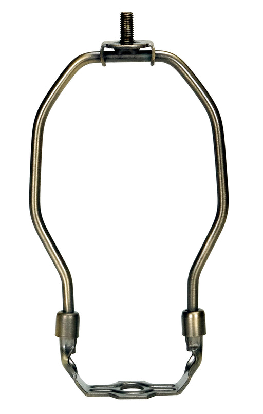SATCO/NUVO Heavy Duty Harp Antique Brass Finish 6 Inch Height 1/8 IP Saddle 1/4-27 Thread 125 Carton (90-2264)