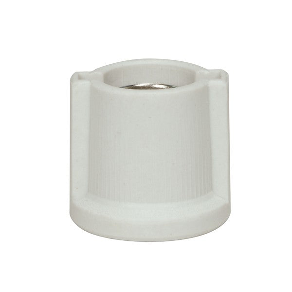 SATCO/NUVO Keyless Medium Base Surface Mount Porcelain Socket With 2 Bushings (80-1120)