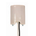 SATCO/NUVO Keyless Porcelain Mogul Socket With Lamp Grip Mounting Screws Held Captive 2 Wireways 1/2 Inch Strip Leads (80-2091)