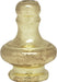 SATCO/NUVO Large Pyramid Knob 1-1/4 Inch Height 1/8 IP Polished Brass Finish (90-1160)