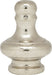 SATCO/NUVO Large Pyramid Knob 1-1/4 Inch Height 1/8 IP Polished Chrome Finish (90-1711)