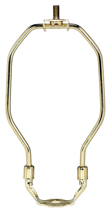 SATCO/NUVO Light Duty Harp Polished Brass Finish 6-1/2 Inch Height 1/8 IP Saddle 1/4-27 Thread 125 Carton (90-570)
