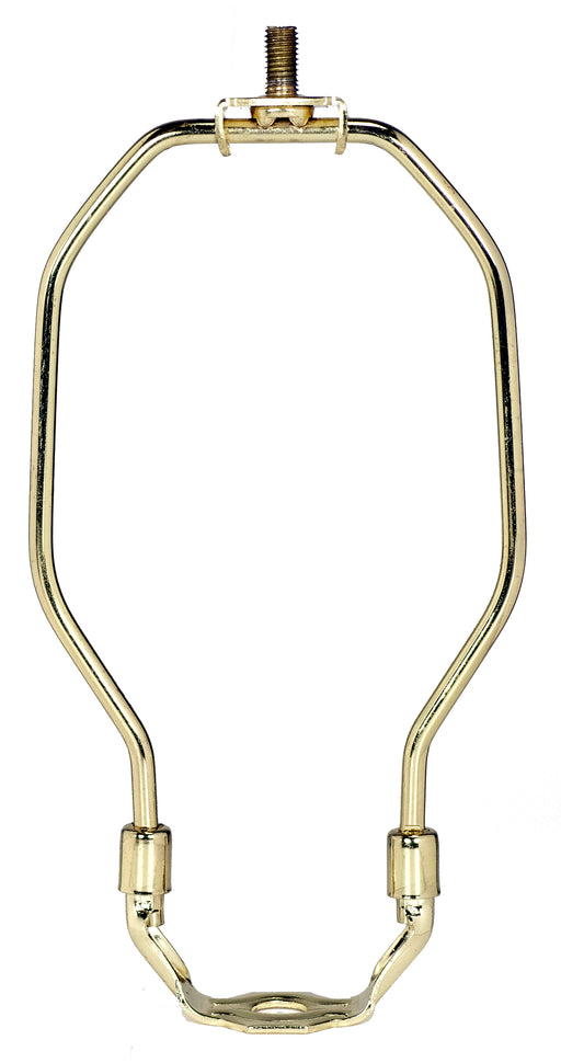 SATCO/NUVO Light Duty Harp Polished Brass Finish 6-1/2 Inch Height 1/8 IP Saddle 1/4-27 Thread 125 Carton (90-570)