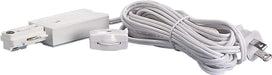 SATCO/NUVO Live End Cord Kit White Finish (TP156)