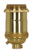 SATCO/NUVO Medium Base Lamp Holder 4-Piece Solid Brass Keyless 2 Uno Rings Polished Brass Finish (80-2565)