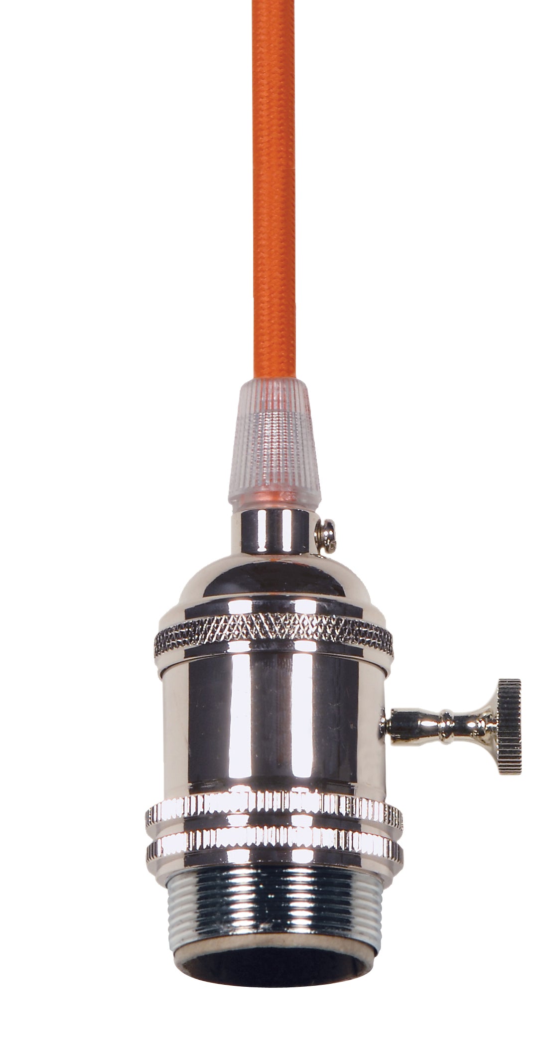 SATCO/NUVO 80-2381 Medium Base Lampholder Polished Nickel — Lighting Supply