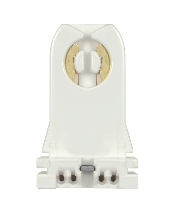 SATCO/NUVO Bi-Pin Lamp Holder Tall T8/T12 Bulbs Turn-Type G13 Base With Screw And Nut Quickwire No. 18Ga 660W 600V (80-2022)