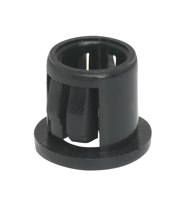 SATCO/NUVO Nylon Snap-In Bushing For 3/8 Inch Hole Black Finish (90-158)