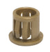 SATCO/NUVO Nylon Snap-In Bushing For 3/8 Inch Hole Gold Finish (90-1825)