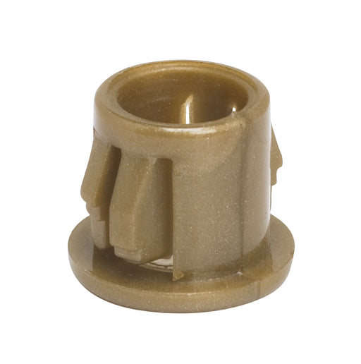 SATCO/NUVO Nylon Snap-In Bushing For 5/16 Inch Hole Gold Finish (90-1824)