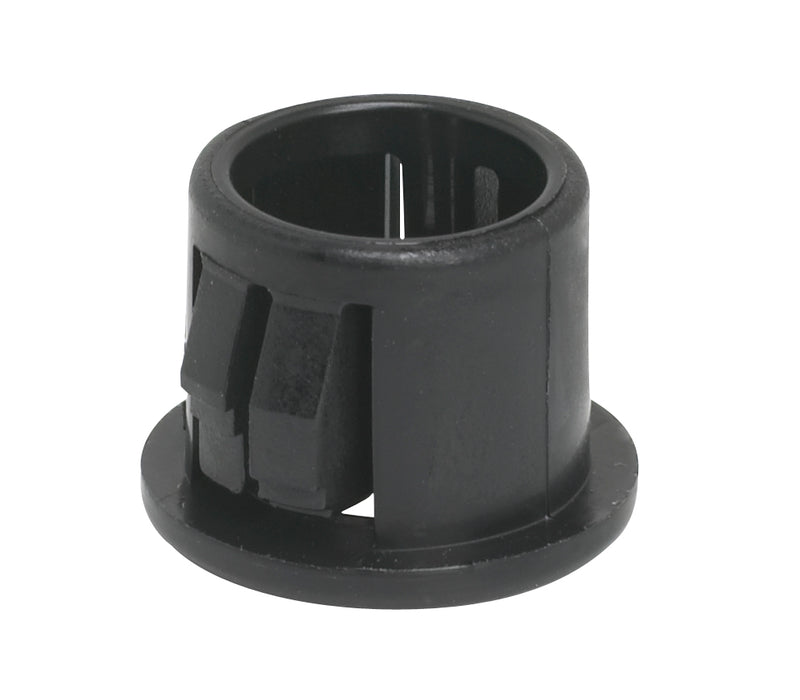 SATCO/NUVO Nylon Snap-In Bushing For 7/16 Inch Hole Black Finish (90-161)