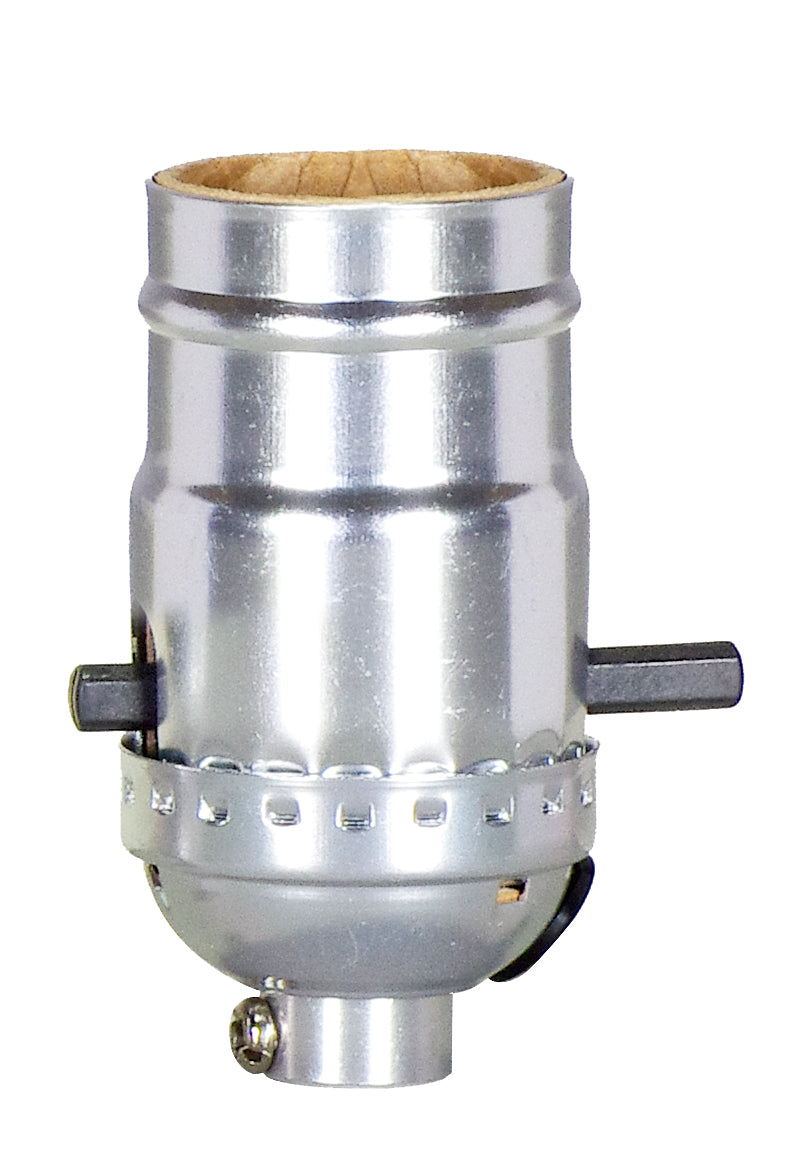 SATCO/NUVO 80-1754 On-Off Push Thru Socket With Side Outlet — Lighting ...