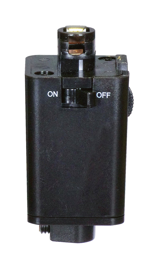 SATCO/NUVO Pendant Track Adapter Black Finish (TP232)