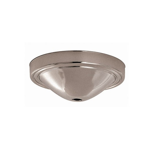 SATCO/NUVO Plain Deep Fixture Canopy Only Chrome Finish 5 Inch Diameter 7/16 Inch Center Hole 1-3/4 Inch Depth (90-061)