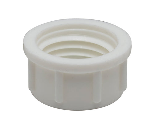 SATCO/NUVO Plastic Bushing 1/4 IP Female White Finish (90-323)