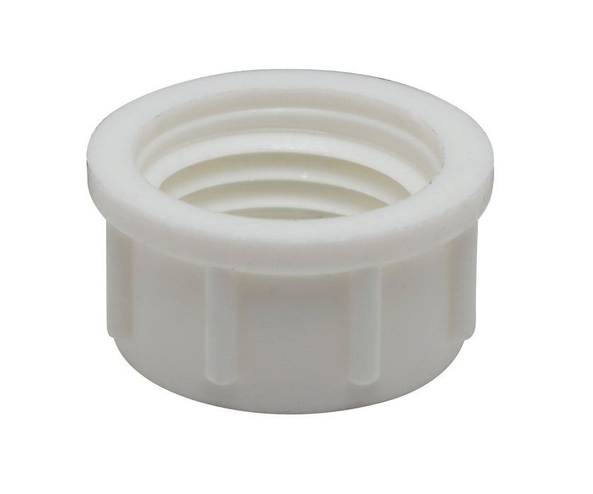 SATCO/NUVO Plastic Bushing 1/4 IP Female White Finish (90-323)