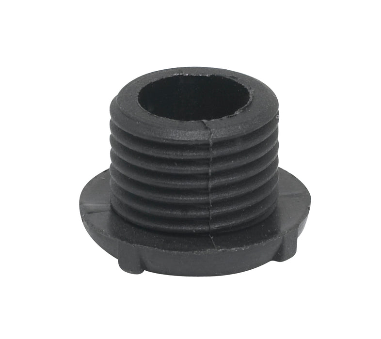 SATCO/NUVO Plastic Bushing 1/8 IP Male Black Finish (90-328)