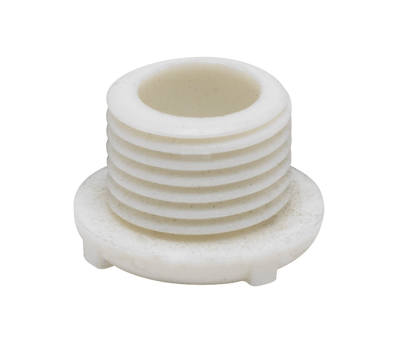 SATCO/NUVO Plastic Bushing 1/8 IP Male White Finish (90-327)