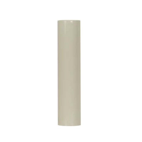 SATCO/NUVO Plastic Candle Cover Cream Plastic 13/16 Inch Inside Diameter 7/8 Inch Outside Diameter 12 Inch Height (90-2445)