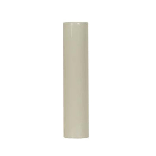 SATCO/NUVO Plastic Candle Cover Cream Plastic 13/16 Inch Inside Diameter 7/8 Inch Outside Diameter 2 Inch Height (90-2531)