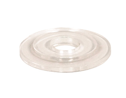 SATCO/NUVO Plastic Crystal Washer 1-1/4 Inch Diameter With Lip 1/8 IP Slip (90-1429)