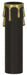 SATCO/NUVO Plastic Drip Candle Cover Black Plastic With Gold Drip 1-13/16 Inch Inside Diameter 1-1/4 Inch Outside Diameter 2 Inch Height (90-1513)