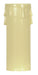 SATCO/NUVO Plastic Drip Candle Cover Ivory Plastic Drip 1-13/16 Inch Inside Diameter 1-1/4 Inch Outside Diameter 3 Inch Height (90-1516)