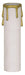 SATCO/NUVO Plastic Drip Candle Cover White Plastic With Gold Drip 1-13/16 Inch Inside Diameter 1-1/4 Inch Outside Diameter 2 Inch Height (90-1514)