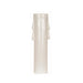 SATCO/NUVO Plastic Drip Candle Cover Ivory Plastic Drip 13/16 Inch Inside Diameter 7/8 Inch Outside Diameter 2-1/2 Inch Height (90-1257)