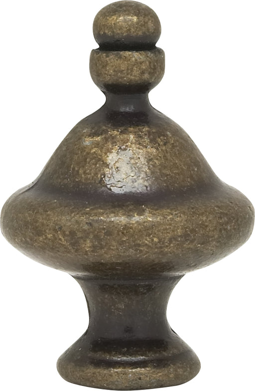SATCO/NUVO Pyramid Finial 1-1/2 Inch Height 1/4-27 Antique Brass Finish (90-1721)