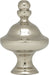 SATCO/NUVO Pyramid Finial 1-1/2 Inch Height 1/4-27 Polished Chrome Finish (90-1722)
