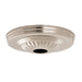 SATCO/NUVO Ribbed Canopy Only Chrome Finish 5 Inch Diameter 1-1/16 Inch Center Hole (90-1684)