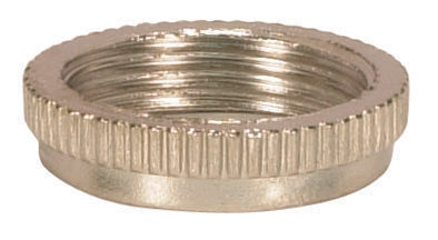 SATCO/NUVO Ring For Threaded And Candelabra Sockets 1 Inch Outer Diameter 3/4 Inch Inner Diameter 13/16 Inch Thread Size 20 TPI Chrome (80-1486)