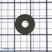 SATCO/NUVO Rubber Washer 1/8 IP Slip Black Finish 1-1/4 Inch Diameter (90-1174)