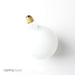 SATCO/NUVO 40G40/W 40W G40 Incandescent Gloss White 4000 Hours 280Lm Medium Base 120V 2700K (S3001)