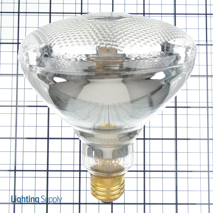SATCO/NUVO 100BR38/CLEAR Heat 100W BR38 Incandescent Clear Heat 5000 Hours Medium Base 120V 2700K (S4753)