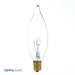 SATCO/NUVO 7 1/2C9 1/2 7.5W C9 1/2 Incandescent Clear 3000 Hours 37Lm Candelabra Base 120V 2700K (S4988)