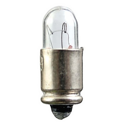 SATCO/NUVO 388 28V 1.1W S5.7S9 T1.75 C2F 1.12W Miniature T3-1/4 Clear 7000 Hours Midget Grooved Base 28V (S7830)