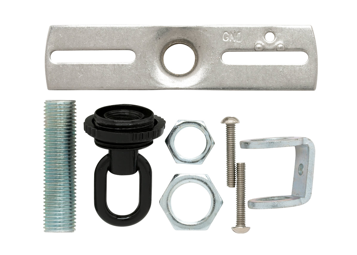 SATCO/NUVO 90-1696 Screw Collar Loop Parts Bag Black Finish — Lighting ...