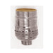 SATCO/NUVO Short Keyless Socket 1/8 IPS 3 Piece Stamped Solid Brass Polished Nickel Finish 660W 250V 250/10 Master (90-1671)