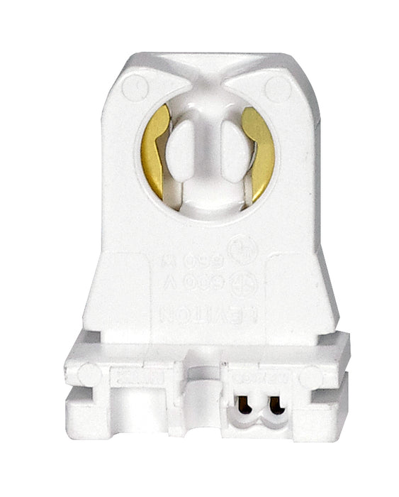 SATCO/NUVO Medium Profile Fluorescent Lamp Holder T8 And T12 Shunted For Instant Start Ballast Applications Slide-On Mounting 660W 600V (80-1255)