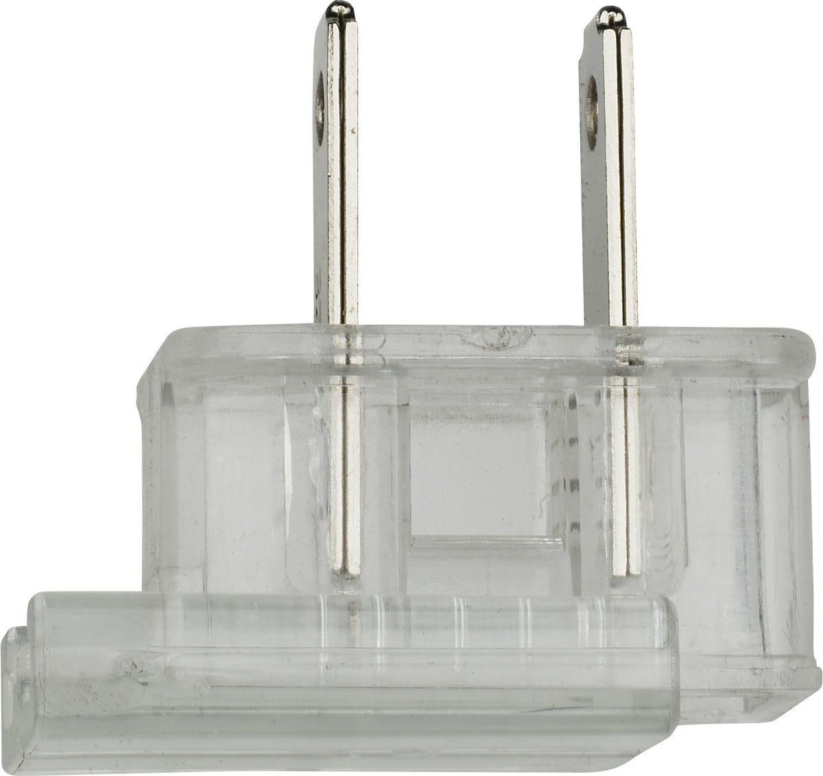 SATCO/NUVO 90-2245 Slide Plug Polarized 18/2 SPT-1 8A-125V Silver ...