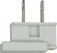 SATCO/NUVO Slide Plug Polarized 18/2 SPT-1 8A-125V White Finish (90-2605)